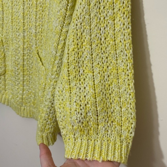 Anthro | Moth Cable Knit Chunky Pocket Sweater - Picture 6 of 8